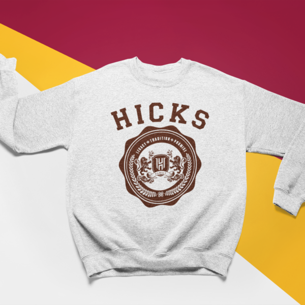 Hicks Crewneck Crest Sweatshirt